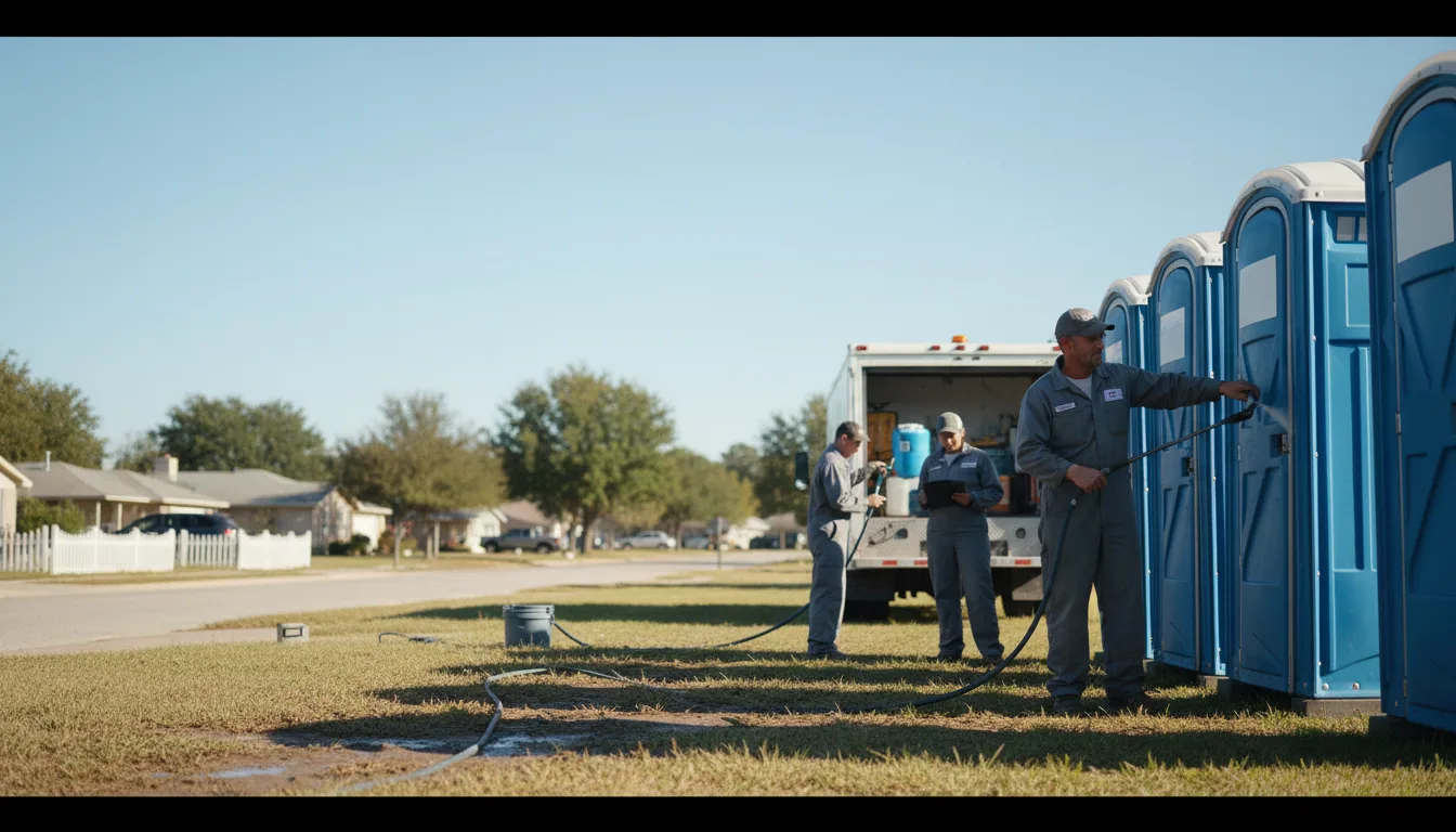 Long-Term Portable Toilet Rental in Homerville, OH near me